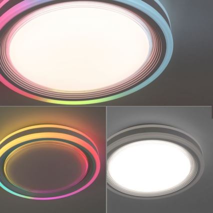 Leuchten Direkt 15152-16 - LED RGBW Himmennettävä valo SPHERIC LED/18W/230V+kaukosäädin