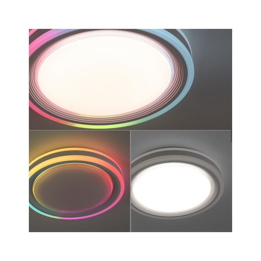 Leuchten Direkt 15152-16 - LED RGBW Himmennettävä valo SPHERIC LED/18W/230V+kaukosäädin