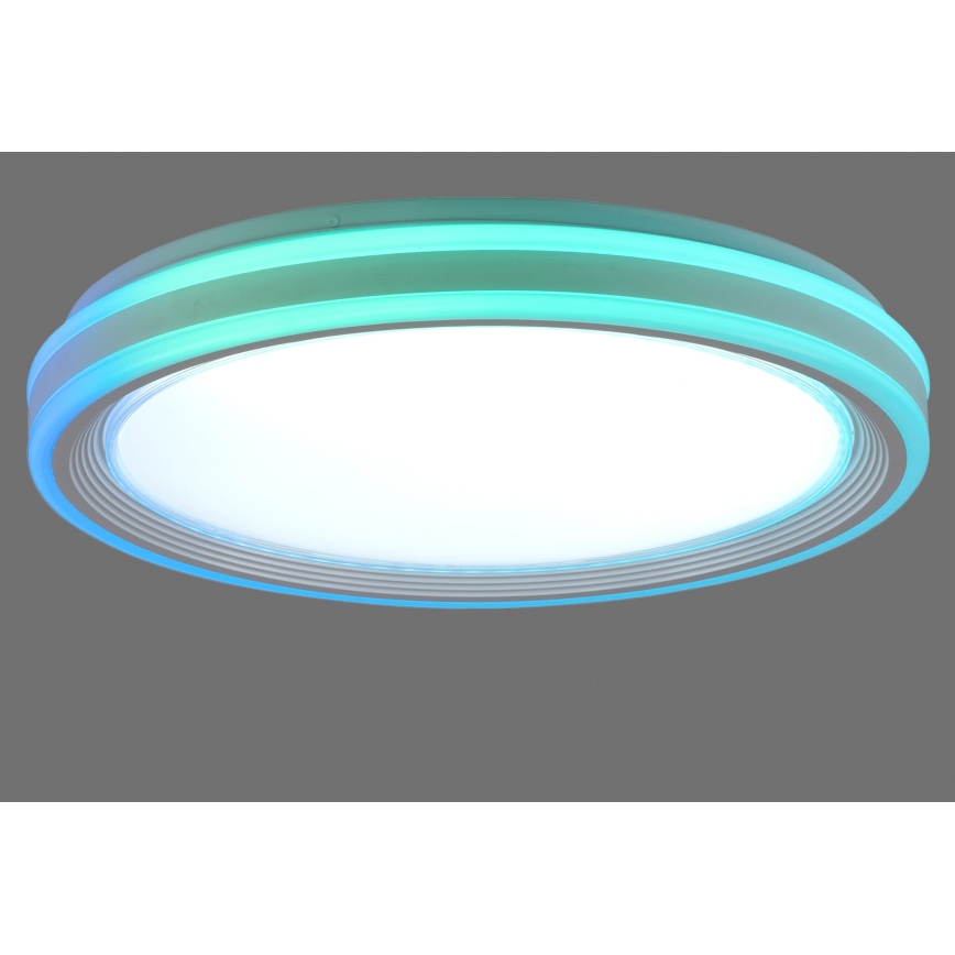 Leuchten Direkt 15154-16-LED RGB Himmennettävä kattovalo EDGING 39W/230V + kaukosäädin