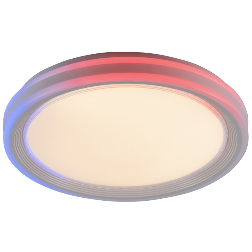 Leuchten Direkt 15154-16-LED RGB Himmennettävä kattovalo EDGING 39W/230V + kaukosäädin