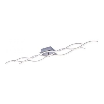 Leuchten Direkt 15167-55 - LED PInta-asetettava kattokruunu WAWE 2xLED/12,5W/230V+1xLED/17W mattakromi