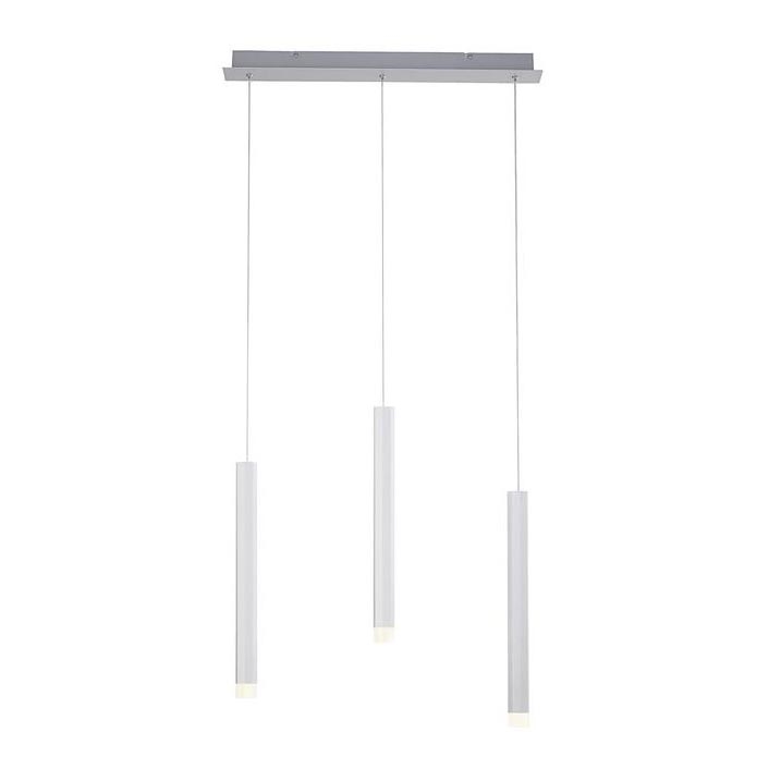 Leuchten Direkt 15203-95 - LED Kattokruunu johdossa BRUNO 3xLED/4,8W/230V valkoinen