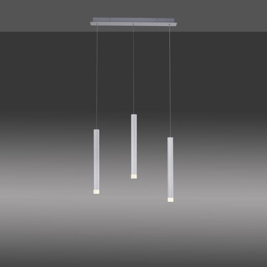 Leuchten Direkt 15203-95 - LED Kattokruunu johdossa BRUNO 3xLED/4,8W/230V valkoinen