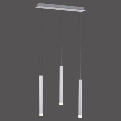Leuchten Direkt 15203-95 - LED Kattokruunu johdossa BRUNO 3xLED/4,8W/230V valkoinen