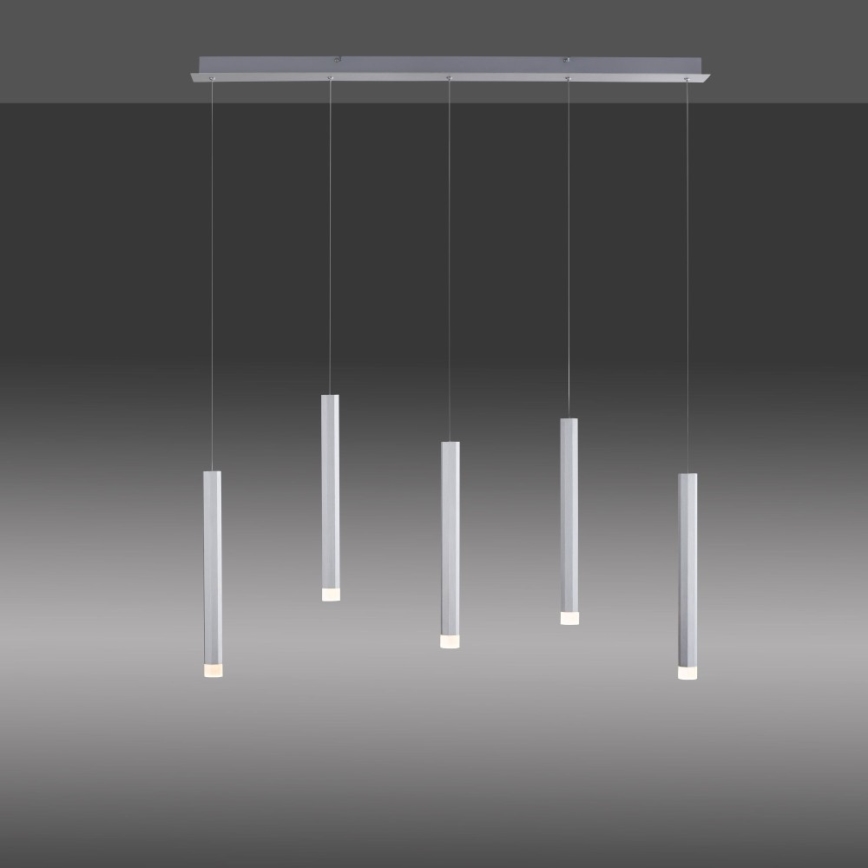 Leuchten Direkt 15205-95 - LED Kattokruunu johdossa BRUNO 5xLED/4,8W/230V