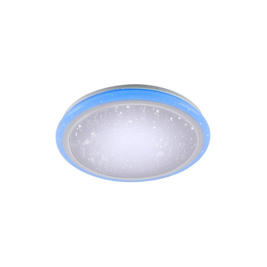 Leuchten Direkt 15220-16 - LED RGB Himmennettävä kattovalo LUISA LED/28W/230V + kauko-ohjain