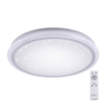 Leuchten Direkt 15230-16 - LED RGB Himmennettävä kattovalo  LUISA LED/42W/230V 3000-6400K + kauko-ohjain