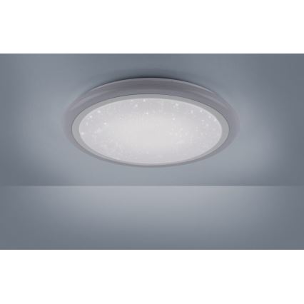 Leuchten Direkt 15230-16 - LED RGB Himmennettävä kattovalo  LUISA LED/42W/230V 3000-6400K + kauko-ohjain