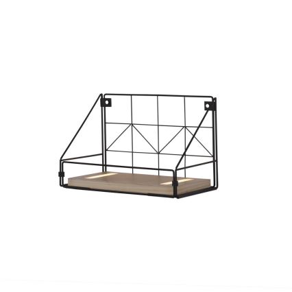 Leuchten Direkt 15276-18 - Shelf LED-valolla BOARD 2xLED/1,75W/230V 30 cm eukalyptus