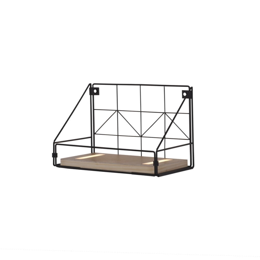 Leuchten Direkt 15276-18 - Shelf LED-valolla BOARD 2xLED/1,75W/230V 30 cm eukalyptus