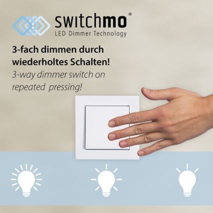 Leuchten Direkt 15391-60 - Himmennettävä LED-kattovalo RITUS LED/20W/230V