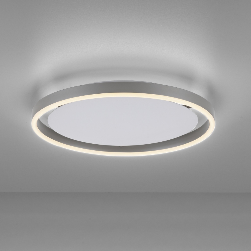 Leuchten Direkt 15391-95 - Himmennettävä LED-kattovalaisin RITUS LED/20W/230V mattakromi