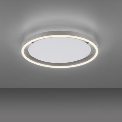 Leuchten Direkt 15391-95 - Himmennettävä LED-kattovalaisin RITUS LED/20W/230V mattakromi