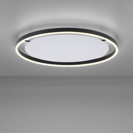 Leuchten Direkt 15392-13 - Himmennettävä LED-kattovalo RITUS LED/30W/230V musta