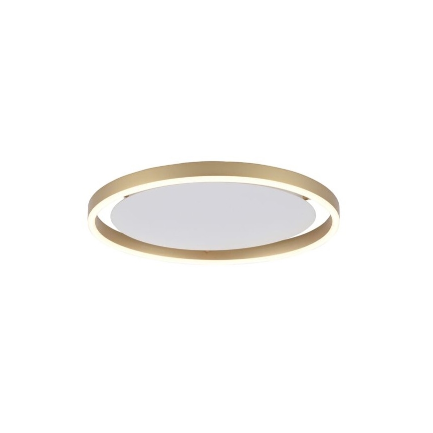 Leuchten Direkt 15392-60 - Himmennettävä LED-kattovalo RITUS LED/30W/230V messinki