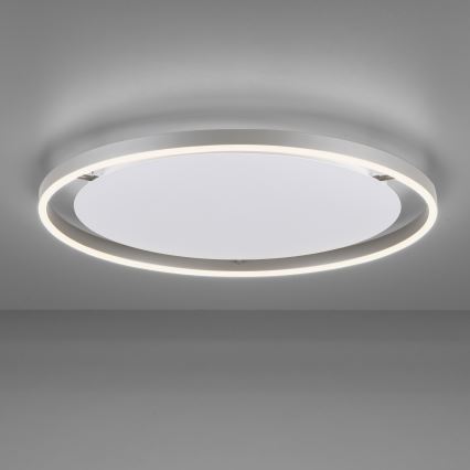 Leuchten Direkt 15392-95 - Himmennettävä LED-kattovalaisin RITUS LED/30W/230V mattakromi