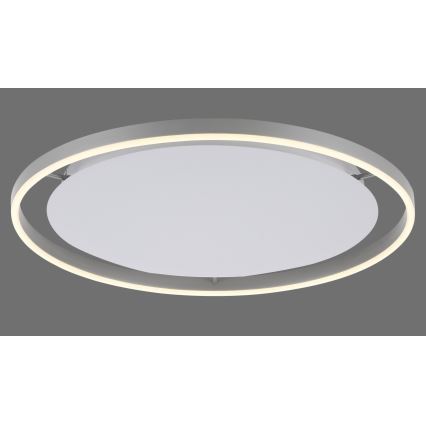 Leuchten Direkt 15392-95 - Himmennettävä LED-kattovalaisin RITUS LED/30W/230V mattakromi