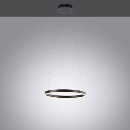 Leuchten Direkt 15393-13-LED Himmennettävä kattokruunu johdossa RITUS LED/20W/230V musta