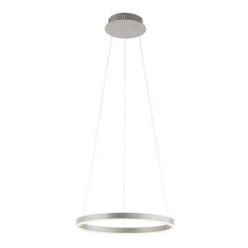 Leuchten Direkt 15393-95 - Himmennettävä LED-kattokruunu johdossa RITUS LED/20W/230V mattakromi