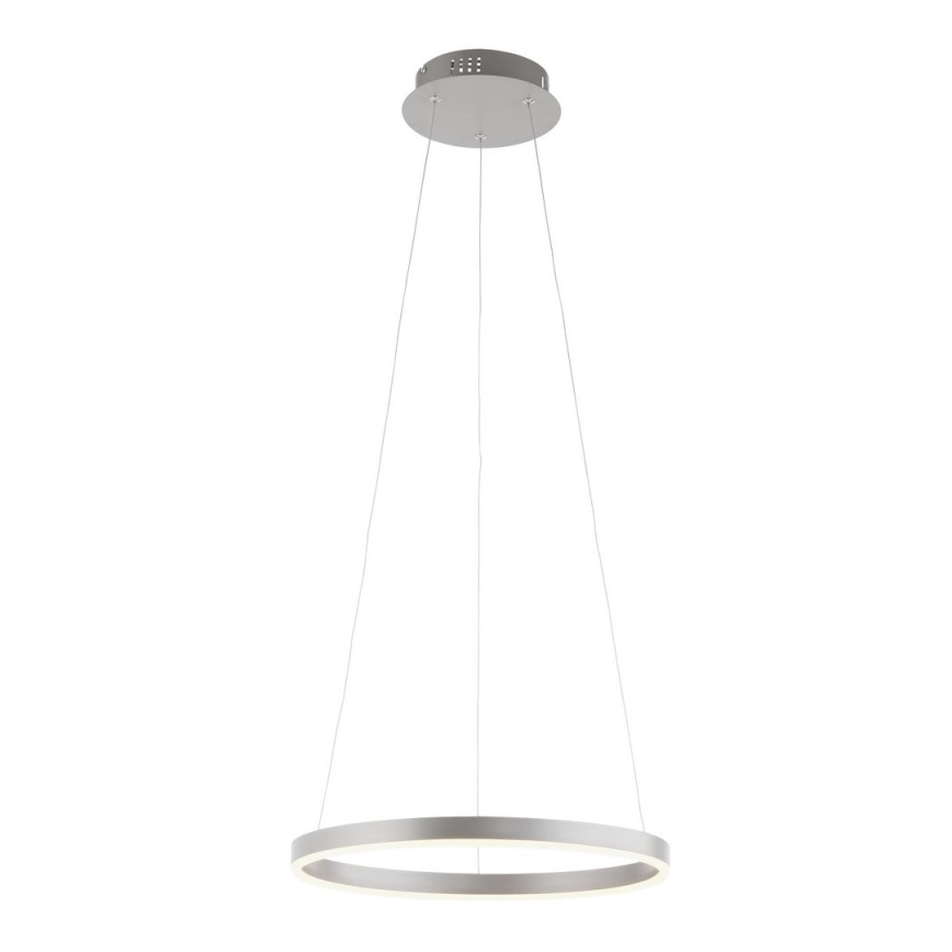 Leuchten Direkt 15393-95 - Himmennettävä LED-kattokruunu johdossa RITUS LED/20W/230V mattakromi