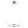Leuchten Direkt 15393-95 - Himmennettävä LED-kattokruunu johdossa RITUS LED/20W/230V mattakromi