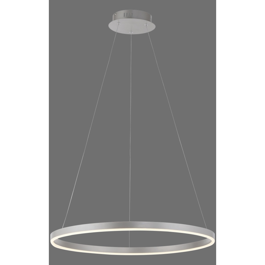 Leuchten Direkt 15394-95 - Himmennettävä LED-kattokruunu johdossa RITUS LED/30W/230V mattakromi