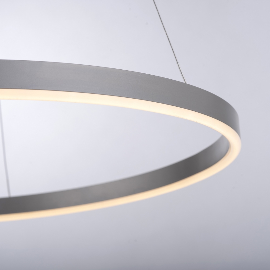Leuchten Direkt 15394-95 - Himmennettävä LED-kattokruunu johdossa RITUS LED/30W/230V mattakromi