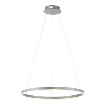 Leuchten Direkt 15394-95 - Himmennettävä LED-kattokruunu johdossa RITUS LED/30W/230V mattakromi