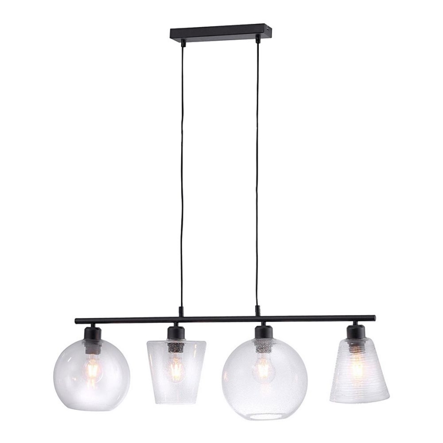 Leuchten Direkt 15400-18 - Kattokruunu narulla SOPHIE 4xE27/40W/230V
