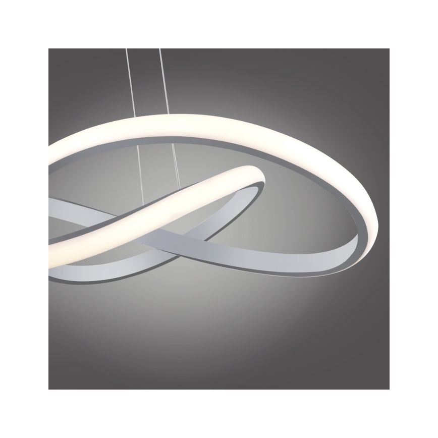 Leuchten Direkt 15402-95 - LED Himmennettävä kattokruunu johdossa MARIA LED/25W/230V mattakromi