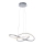 Leuchten Direkt 15402-95 - LED Himmennettävä kattokruunu johdossa MARIA LED/25W/230V mattakromi