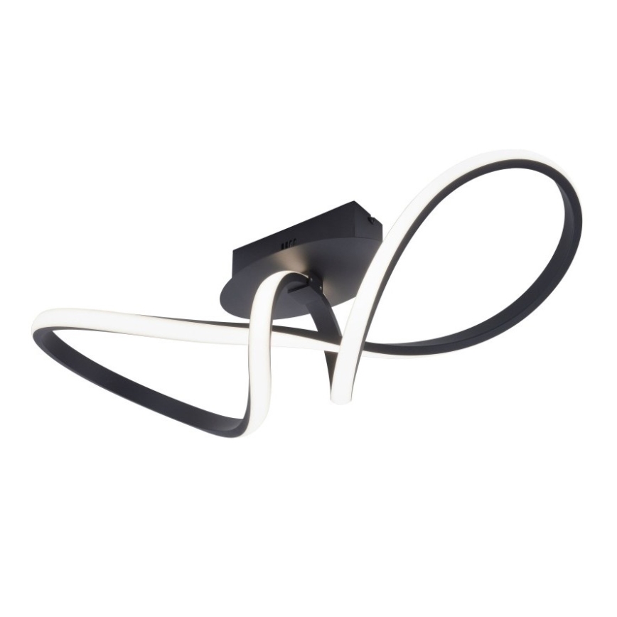 Leuchten Direkt 15403-18 - LED Himmennettävä pinta-asetettava kattokruunu MARIA LED/16W/230V musta