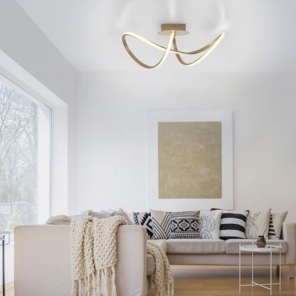 Leuchten Direkt 15403-60 - LED Himmennettävä pinta-asennettava kattokruunu MARIA LED/15,5W/230V