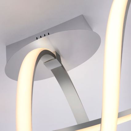 Leuchten Direkt 15403-95 - LED Himmennettävä pinta-asetettava kattokruunu MARIA LED/16W/230V mattakromi