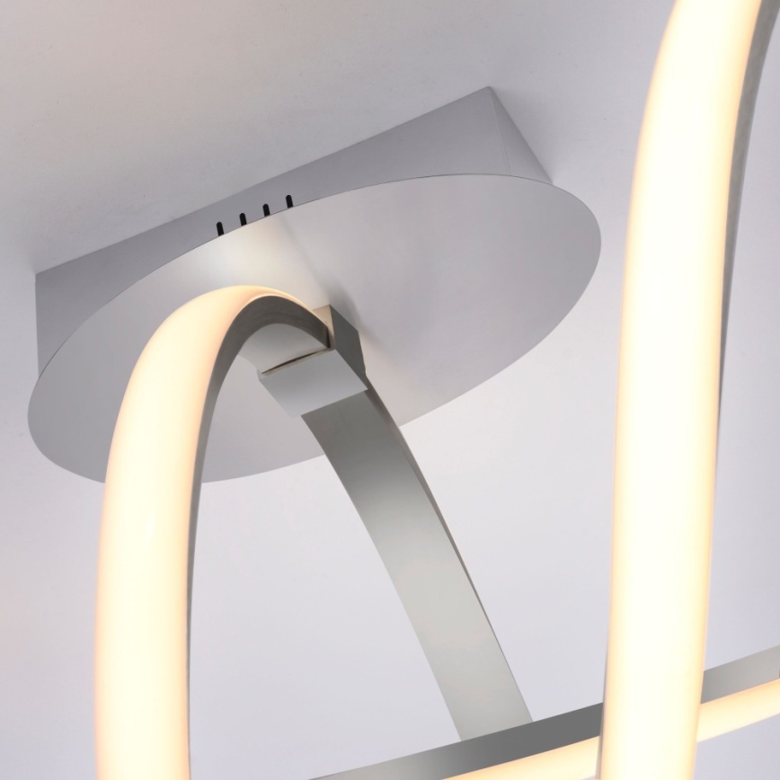 Leuchten Direkt 15403-95 - LED Himmennettävä pinta-asetettava kattokruunu MARIA LED/16W/230V mattakromi
