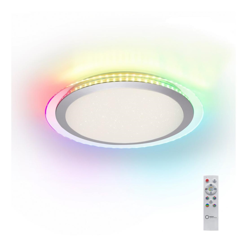 Leuchten Direkt 15411-2 - LED RGB Himmennettävä kattovalo CYBA 26W/230V + kaukosäädin