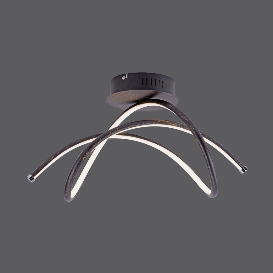 Leuchten Direkt 15441-48 - Kiinteä LED-kattokruunu VIOLETTA LED/26W/230V
