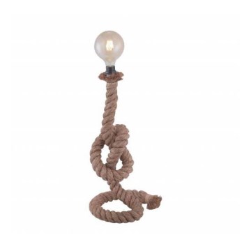 Leuchten Direkt 15480-18 - Pöytävalaisin ROPE 1xE27/60W/230V