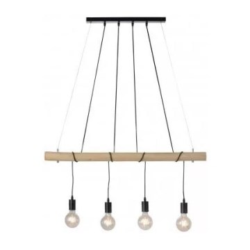 Leuchten Direkt 15505-18 - LED Riippuvalaisin TERO 4xE27/60W/230V