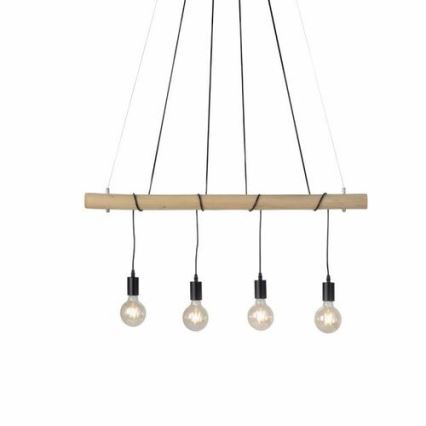 Leuchten Direkt 15505-18 - LED Riippuvalaisin TERO 4xE27/60W/230V