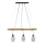 Leuchten Direkt 15526-79 - Kattokruunu johdossa SPRING 3xE27/40W/230V eukalyptus