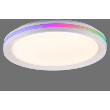 Leuchten Direkt 15544-16 - LED RGB Himmennettävä kattovalo RIBBON LED/15W/230V + kaukosäädin