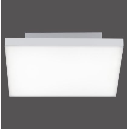Leuchten Direkt 15550-16 - Himmennettävä LED-kattovalaisin CANVAS LED/17W/230V + kauko-ohjaus