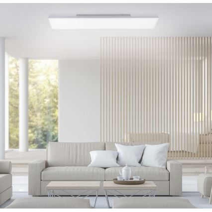 Leuchten Direkt 15553-16 - Himmennettävä LED-kattovalaisin CANVAS LED/20W/230V + kauko-ohjaus