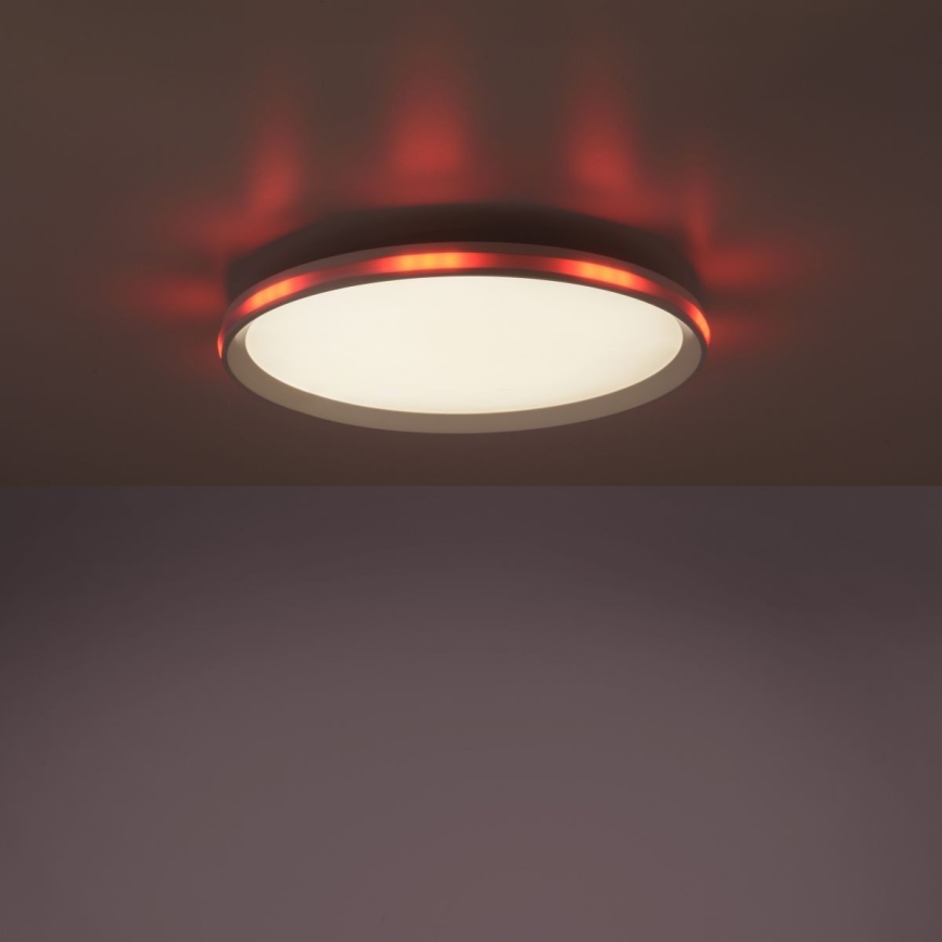 Leuchten Direkt 15555-16 - LED RGBW  Himmennettävä kattovalo GALACTICA LED/28W/230V 2700-5000K + kauko-ohjain