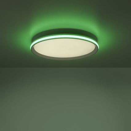 Leuchten Direkt 15555-16 - LED RGBW  Himmennettävä kattovalo GALACTICA LED/28W/230V 2700-5000K + kauko-ohjain