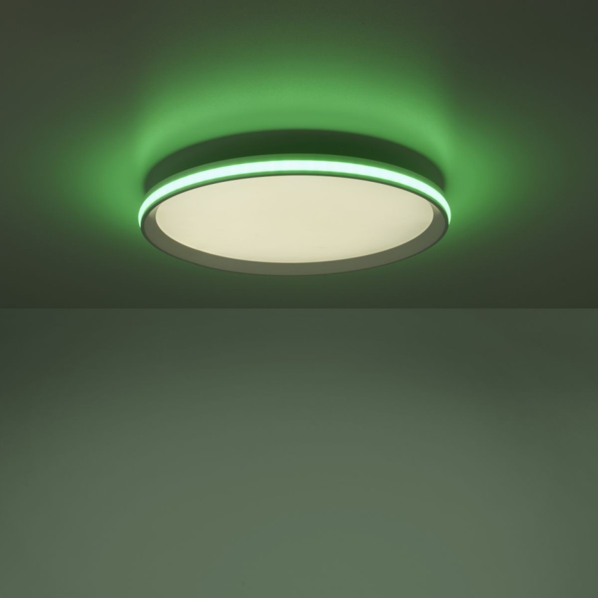 Leuchten Direkt 15555-16 - LED RGBW  Himmennettävä kattovalo GALACTICA LED/28W/230V 2700-5000K + kauko-ohjain