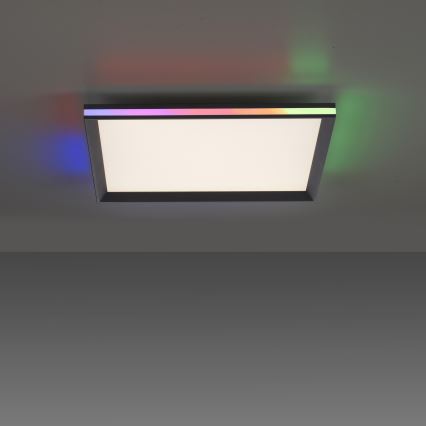 Leuchten Direkt 15556-18 - RGBW Himmennettävä kattovalaisin GALACTICA LED/32W/230V 2700-5000K + kauko-ohjaus