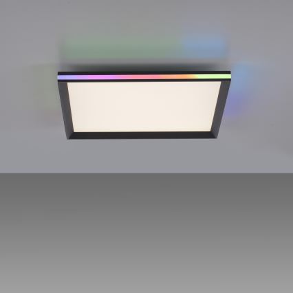 Leuchten Direkt 15556-18 - RGBW Himmennettävä kattovalaisin GALACTICA LED/32W/230V 2700-5000K + kauko-ohjaus