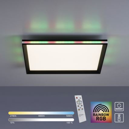 Leuchten Direkt 15556-18 - RGBW Himmennettävä kattovalaisin GALACTICA LED/32W/230V 2700-5000K + kauko-ohjaus